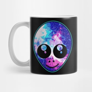 Alien Galaxy Face Mug